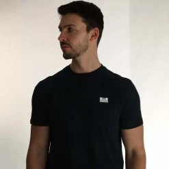 Weekend Offender Mens Bridgetown Logo T-Shirt in Navy