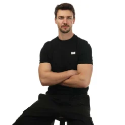 Weekend Offender Mens Bridgetown Logo T-Shirt in Black