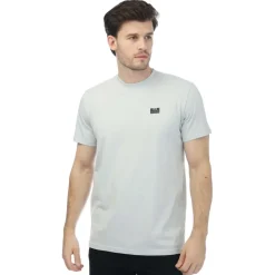 Weekend Offender Mens Bridgetown Logo T-Shirt in Silver