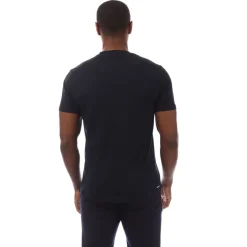 Weekend Offender Mens Crossword Colour Block T-Shirt in Navy