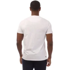 Weekend Offender Mens Crossword Colour Block T-Shirt in White