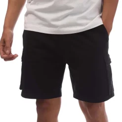 Weekend Offender Mens Flamengo Pocket Jog Short in Black