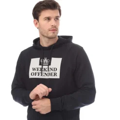 Weekend Offender Mens Garrison Hoody in Navy