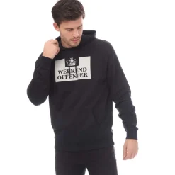 Weekend Offender Mens Garrison Hoody in Navy