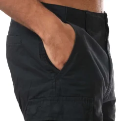 Weekend Offender Mens High Desert Cargo Short in Black
