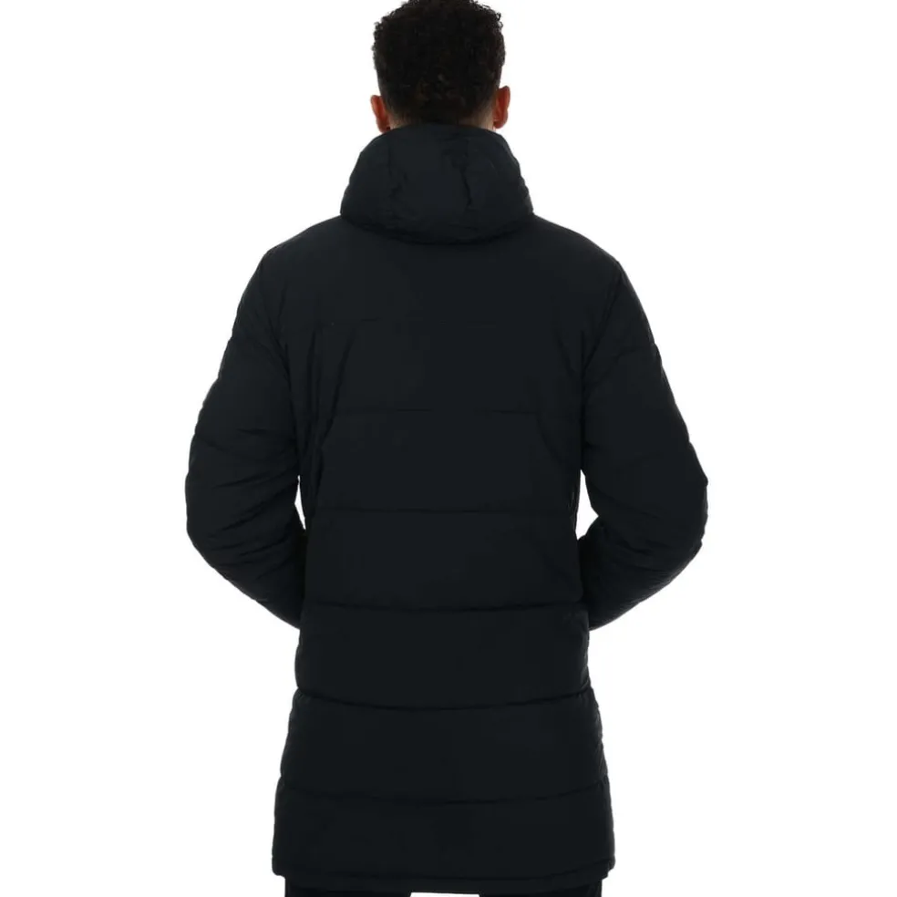 Weekend Offender Mens Saskatoon Long Jacket in Navy