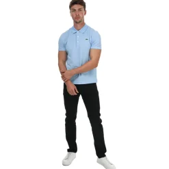 Weekend Offender Mens Tapered Fit Jeans in Black