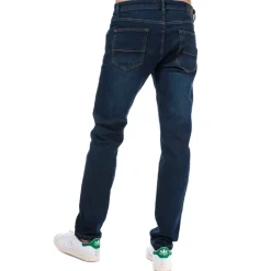 Weekend Offender Mens Tapered Fit Jeans in Denim