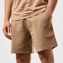 Weekend Offender Mytros Loose Fit Shorts in Cognac