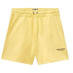 Weekend Offender Mytros Loose Fit Shorts in Yellow navy