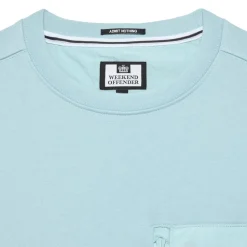 Weekend Offender Neve Crewneck Sweatshirt in Light Blue