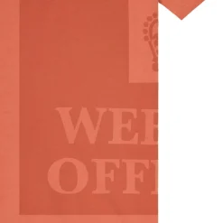 Weekend Offender Ryan Large Tonal Prison T-Shirt in Orange