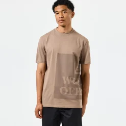 Weekend Offender Ryan Large Tonal Prison T-Shirt in Brown