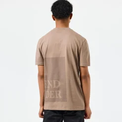 Weekend Offender Ryan Large Tonal Prison T-Shirt in Brown