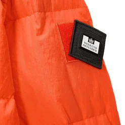 Weekend Offender Sapporo Longline Down Jacket in Orange