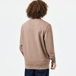 Weekend Offender Warwick Crewneck Sweatshirt in Brown