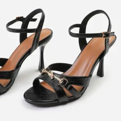 Wheres That From Adana Heel in Black