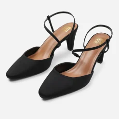 Wheres That From Kansas Heel in Black