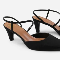 Wheres That From Kansas Heel in Black