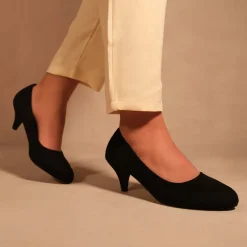 Wheres That From Low Heel Court Pumps in Black