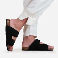 Wheres That From Willow Sndal in Black