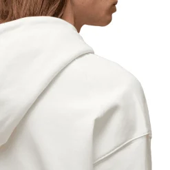 Y-3 Graphic French Terry Hoodie in Off White