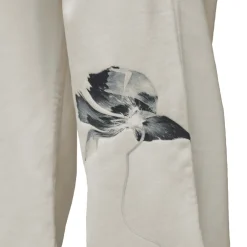 Y-3 Graphic French Terry Joggers in Off White