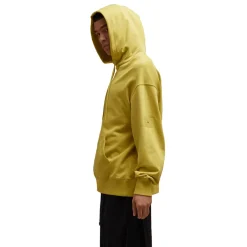 Y-3 Organic Cotton Terry Hoodie in Yellow