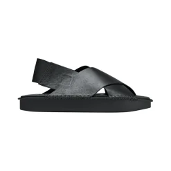 Y-3 Sandals in Black