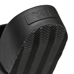 Y-3 Slides in Black